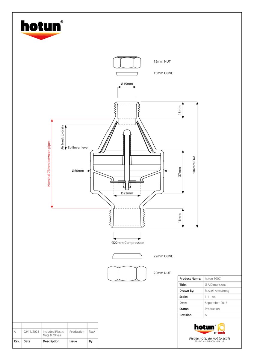 We have refreshed our website, with a new layout, easier to find technical &amp; product information, product selection guide, compliance regulations, technical drawings &amp; much, much more! 
Please check it out...
hotun.co.uk