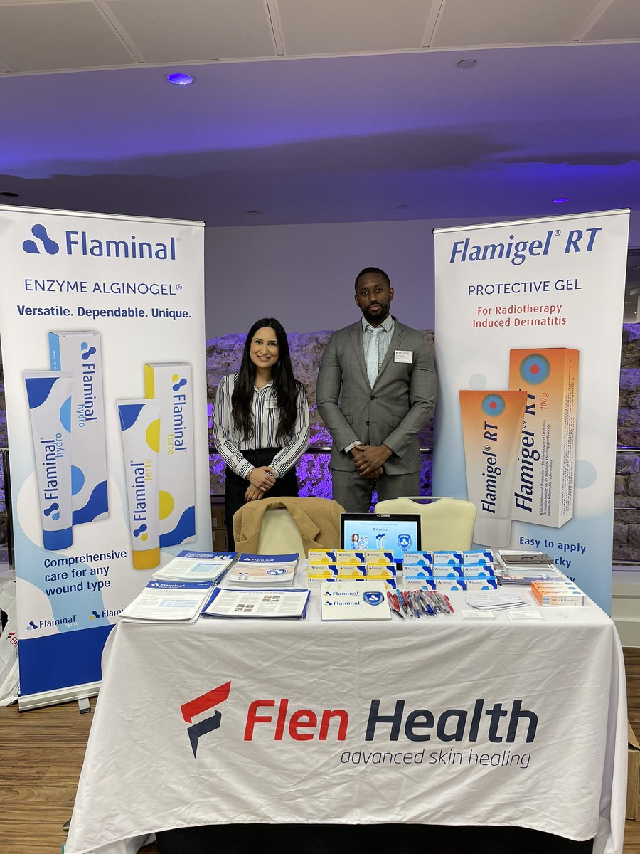 A pleasure to be representing Flen at the 15th JWC National Wound Care Conference today in Central London. If you’re around, do drop by our stand and we’ll be happy to take you through our wound care portfolio. #iamflenhealth #woundcare #flaminal #flamigelrt #jwc