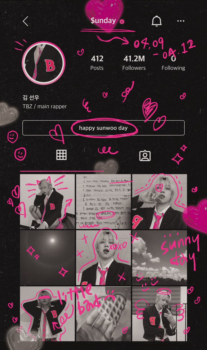 flf_sadam's tweet image. 🖤 𝙎𝙐𝙉 -𝘿𝘼𝙔  🖤

선우의 23번째 생일을 축하하기 위해 생일 카페 이벤트를 준비했습니다.

- 2022. 04. 09 ~ 2022. 04. 12
- 슈퍼커피 압구정로데오점

$unday
#해피썬데이

자세한 내용은 하단의 공지를 참고해주세요 ꒰´ᐡ`ෆ ͙꒱