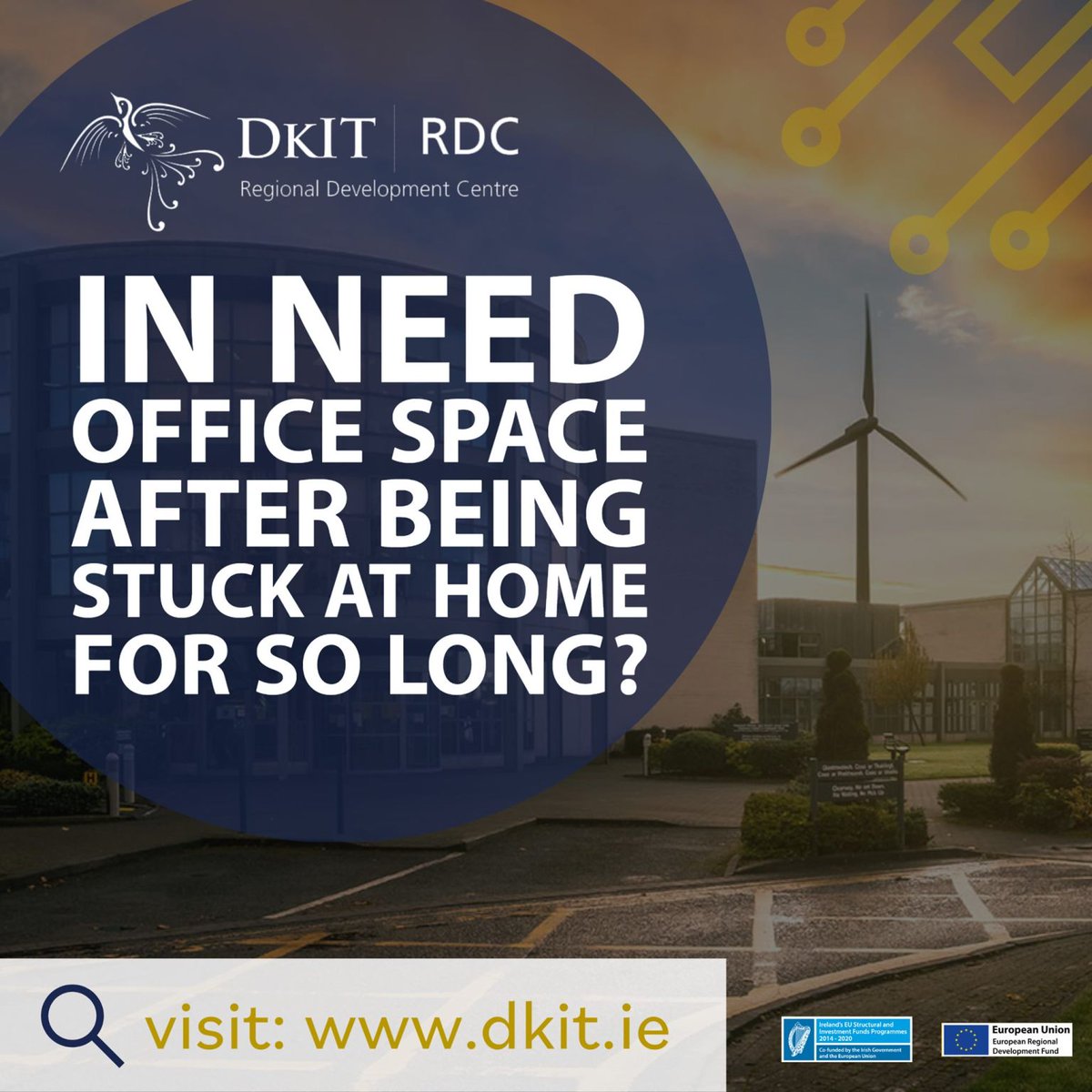 We currently have a few dedicated desk spaces available in our shared office space here at the RDC. For eligible applicants, we provide a dedicated desk, meeting rooms, modern meeting and seminar facilities.

To apply, visit - lnkd.in/eK9SEgd4

#entrepreneurs #startup
