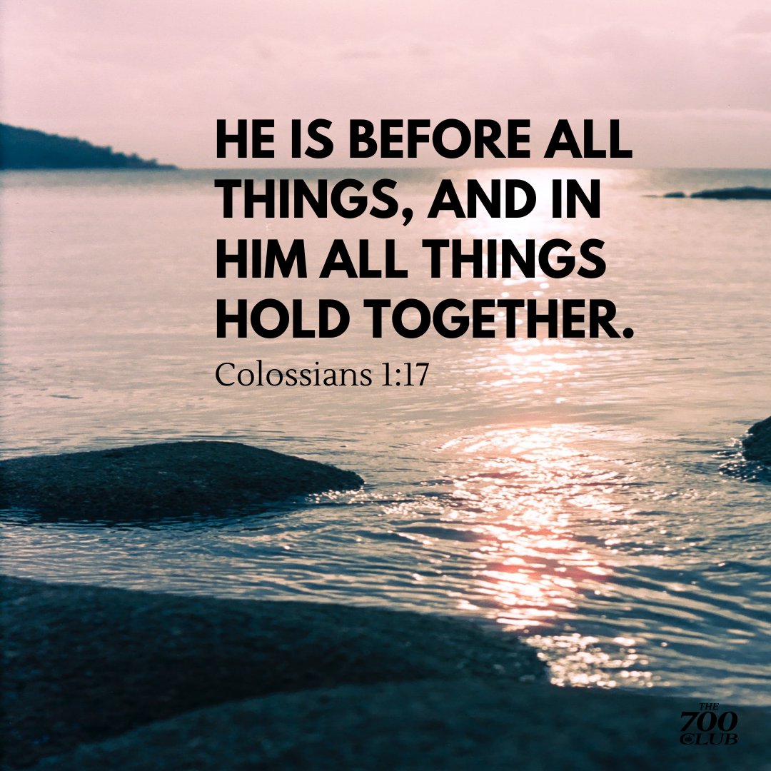 700club's tweet photo. He's at the beginning of every step you take. Trust Him and His plan. https://t.co/n95yTmcdYP