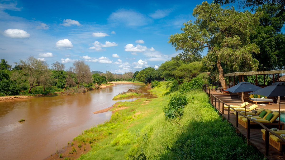 RETURNAfrica's tweet photo. The deck at Pafuri Tented Camp is the perfect place to enjoy a lazy Friday afternoon.
๐ธ: @chadcocking
#Pafuri #Summer #Luvuvhu #River #Nature #Relax #Weekend https://t.co/lM1GRWQXWQ