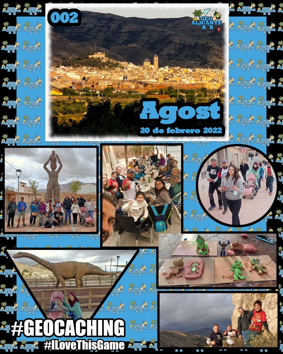manupor3's tweet photo. Últimos eventos de #geocaching:

La segunda parada en la que va a ser nuestra larga aventura de GEOALICANTE de la 🇦 a la 🇿, esta vez en #Agost.

Una reunión improvisada con la excusa del souvenir del 22/2/22.

Nuevos y viejos amigos compartiendo  el #geocachingsocial https://t.co/a7iRCEYvi3