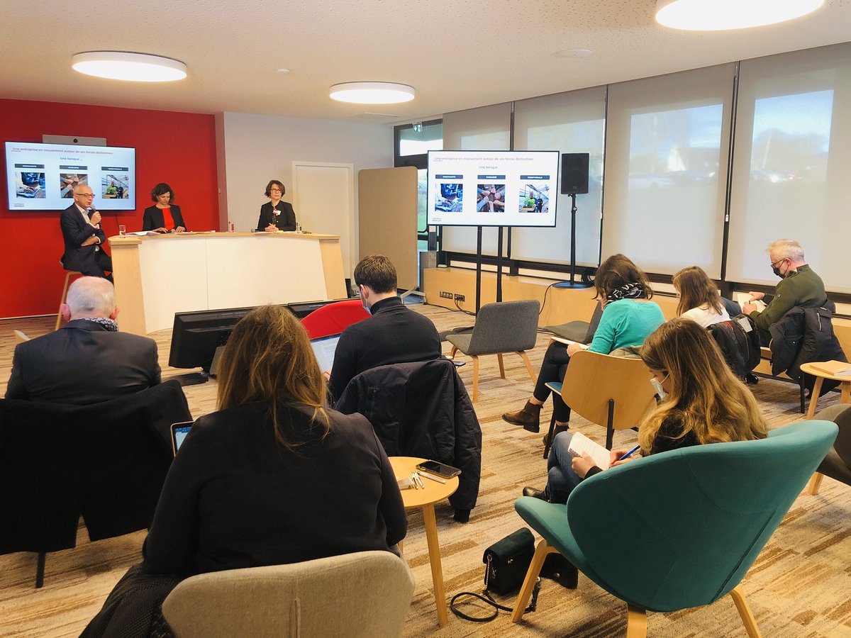 🔴 EN DIRECT du <a href="/cmarkea/">Crédit Mutuel Arkéa</a> à Brest : Conférence de presse autour des résultats de l’année 2021 avec <a href="/Julien_Carmona_/">Julien Carmona</a>, Hélène Bernicot &amp; @Anne_LeGoff.