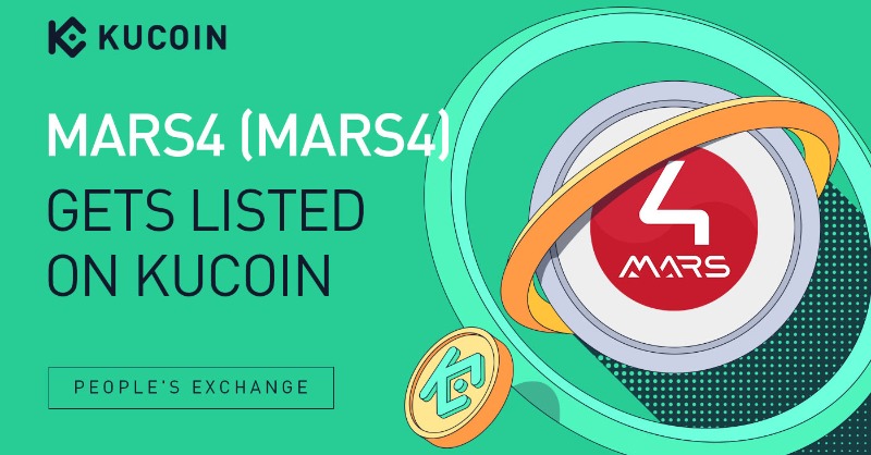 kucoincom's tweet photo. 📢 New Listing

MARS4 @mars4_me gets listed on #KuCoin!

🔹Pair: MARS4/USDT
🔹Deposit: 12:00 pm on Feb 27, 2022 UTC (network: ERC20)
🔹Trading: 12:00 pm on Feb 28, 2022 UTC

#Metaverse #NFT #Gaming