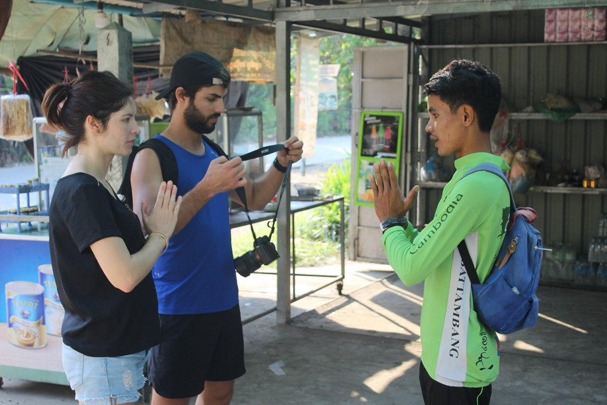 Hi guys! Are you feeling about culture shock while visiting local people on your trip in Cambodia. No more worry about it, our guide will tell you a proper way to respect Cambodian culture. #soksabike #Responsiblebiketour #socialenterprise #battambang
