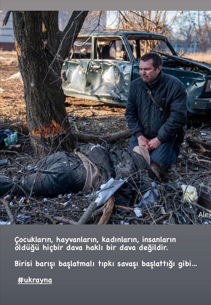 Birisi barışı başlatmalı tıpkı savaşı başlattığı gibi..!