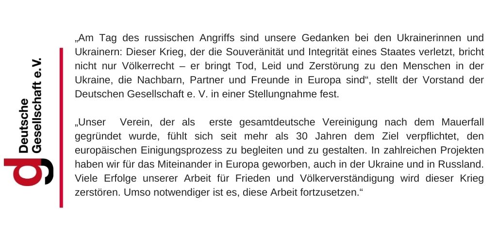 LarsLuedicke's tweet photo. Stellungnahme des Vorstands der Deutschen Gesellschaft e. V. zum Krieg in der #Ukraine https://t.co/tGDoOpMx20