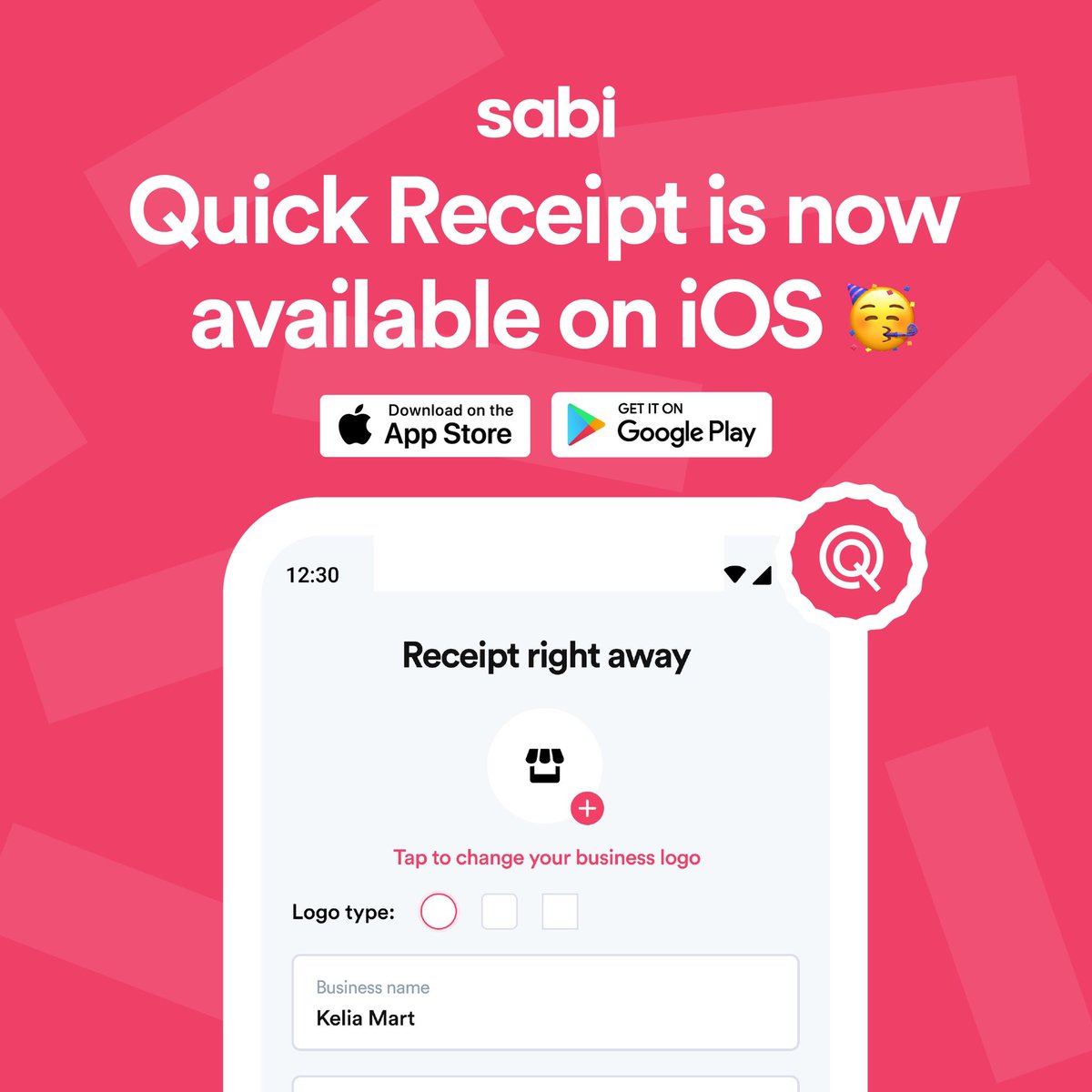 pastelafrica's tweet photo. Hello Apple gadget lovers! #QuickReceipt is now available on iOS! Experience ease in issuing receipts to your customers. https://t.co/5FS2SgaLyP