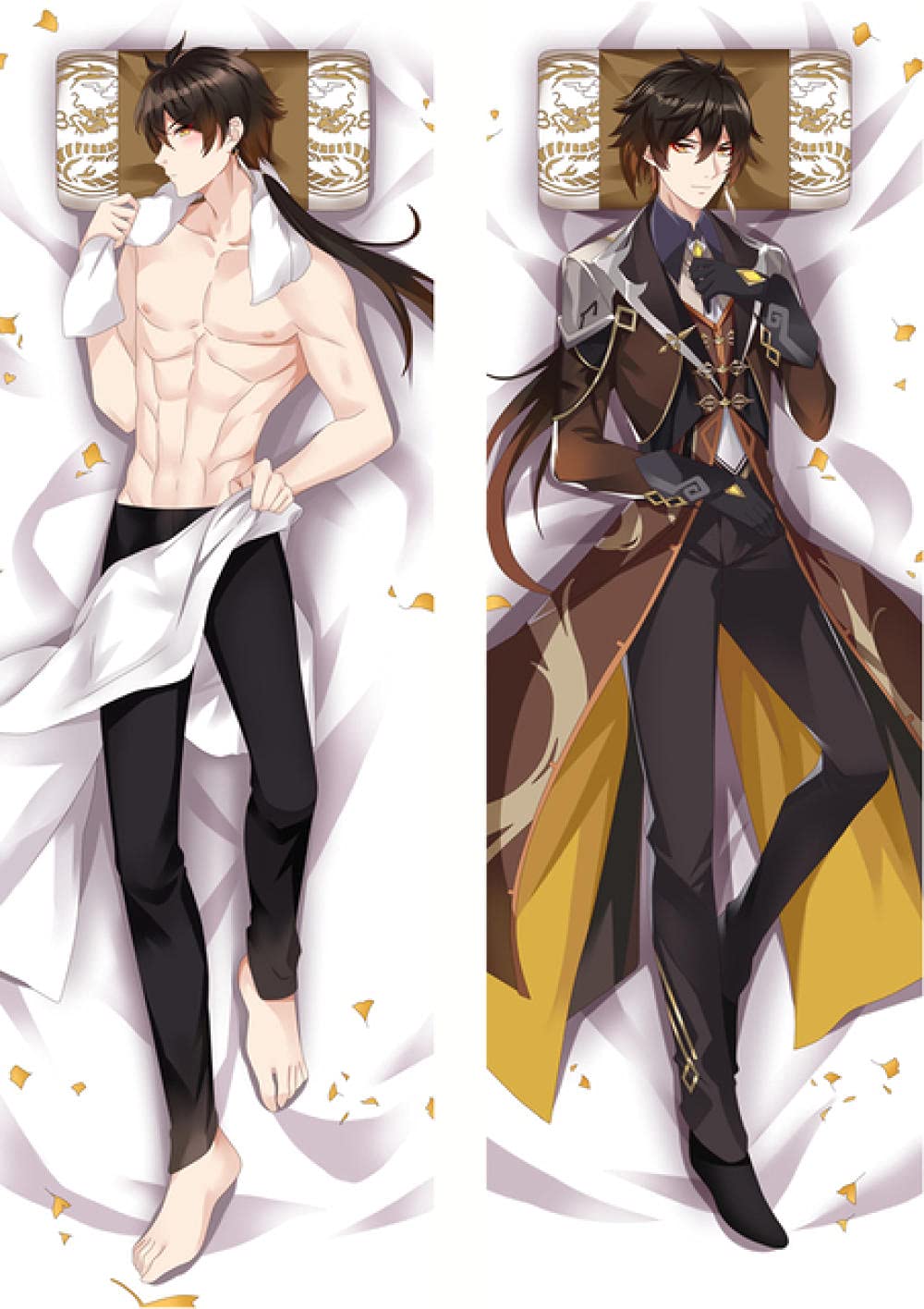 HinaBoBina X I just received a gift from dragoonwarrior6 via Throne Gifts Anime Dakimakura Dakimakura Game Anime Figure Male Body Pillow Cover Cute Bedding Hugging Pillow Case Adult Decorative