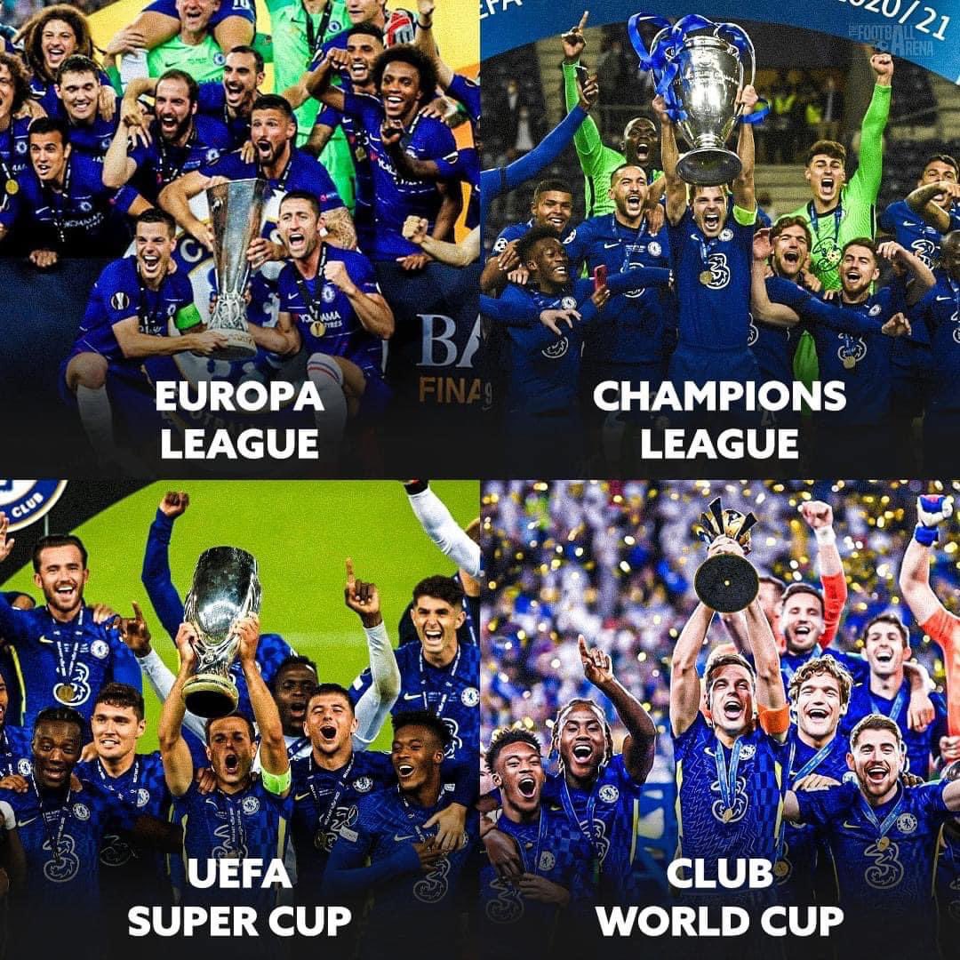 Just a reminder to everyone the last English team to win these trophies was…………