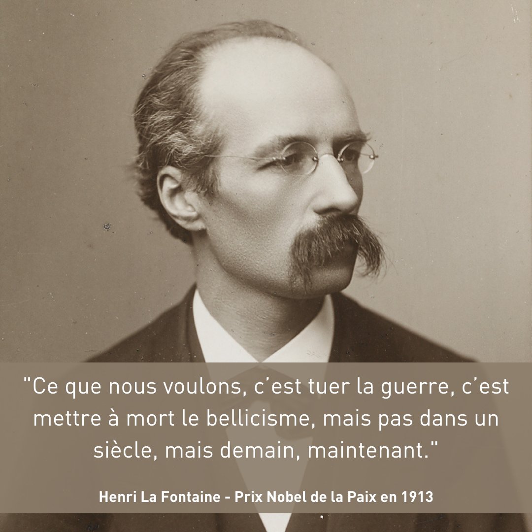 Extrait du discours prononcé par Henri La Fontaine ( Prix Nobel de la Paix en 1913) à la séance d’ouverture du XXVIIIe Congrès universel de la paix, Palais des Académies, Bruxelles, 1931"#ukraine #peace