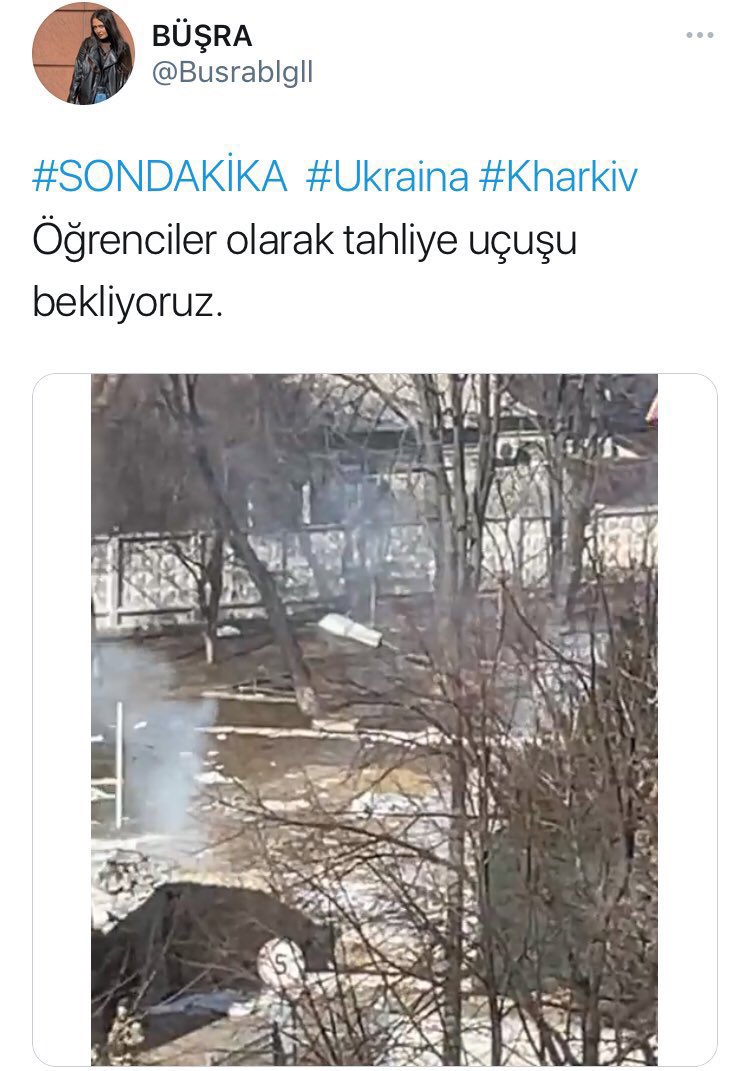 Rüyanda bile Türkiye’yi görmek istemezsin ama yardımı Türkiye’den beklersin. 

#Kiew