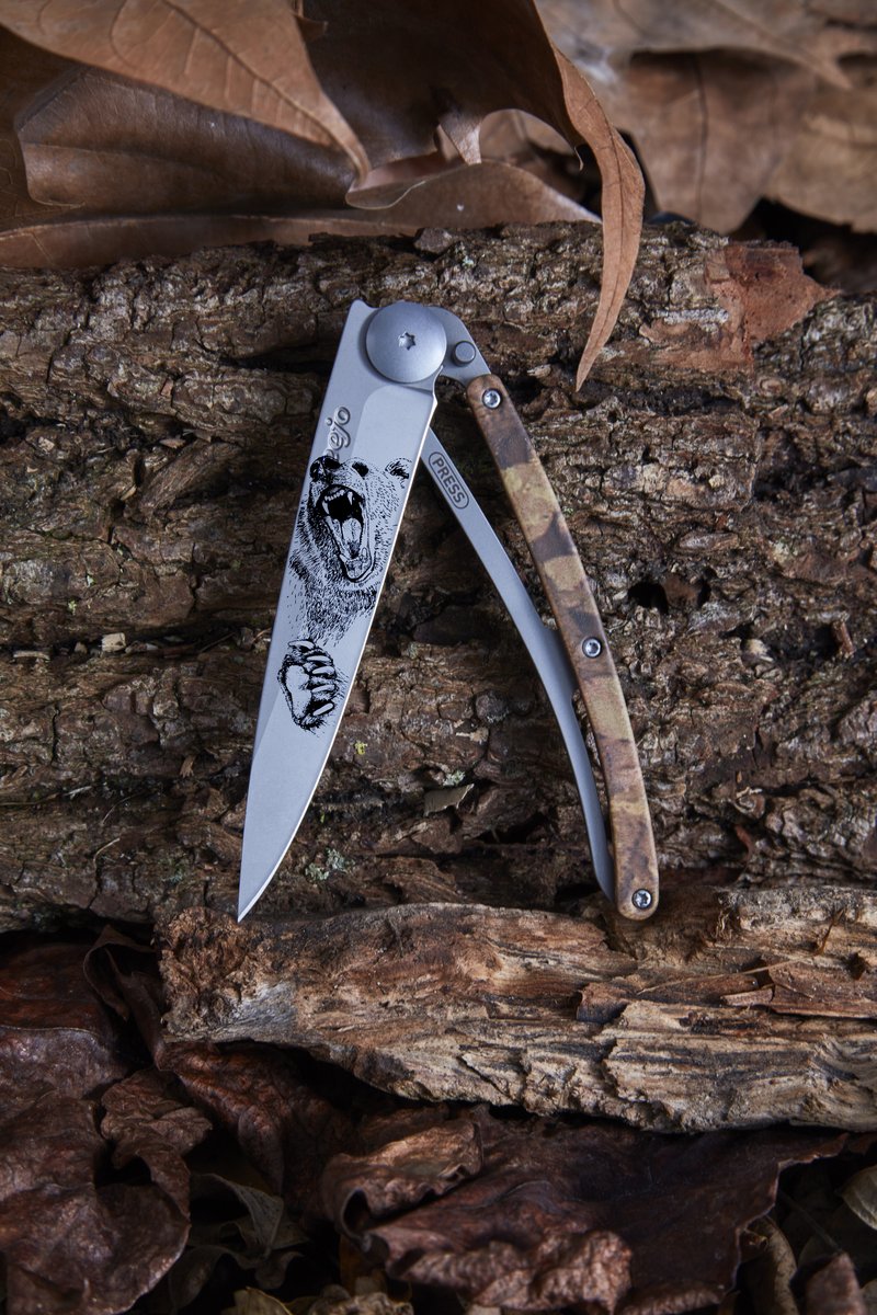 DeejoKnife's tweet photo. Nouveau! Vous pouvez désormais personnaliser votre Deejo avec un manche camo. 🍂
#Deejo #Deejoknives https://t.co/ocEuC43YSE
