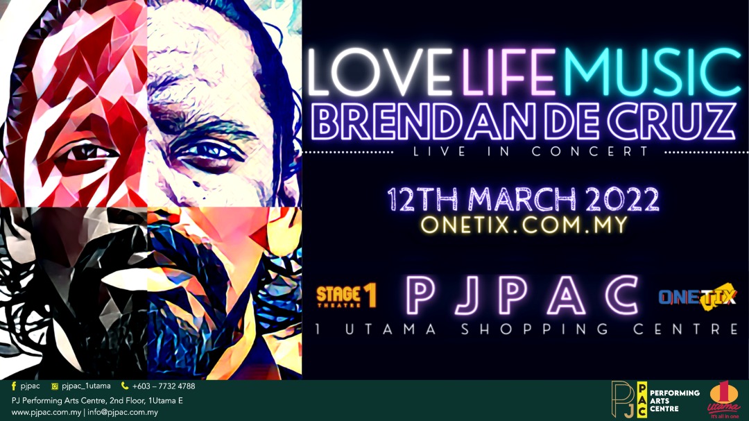 Yow guys! 12th March nanti Malaysian independent folk-pop artist Brendan de Cruz akan adakan solo concert beliau yang pertama dekat PJPAC, 1 Utama!

Nak beli tiket tekan link ni! onetix.com.my/event-detail/?…

#MuzikiniMalaysia #Muzikini #concert #konsert #gig #music #muzik #malaysian