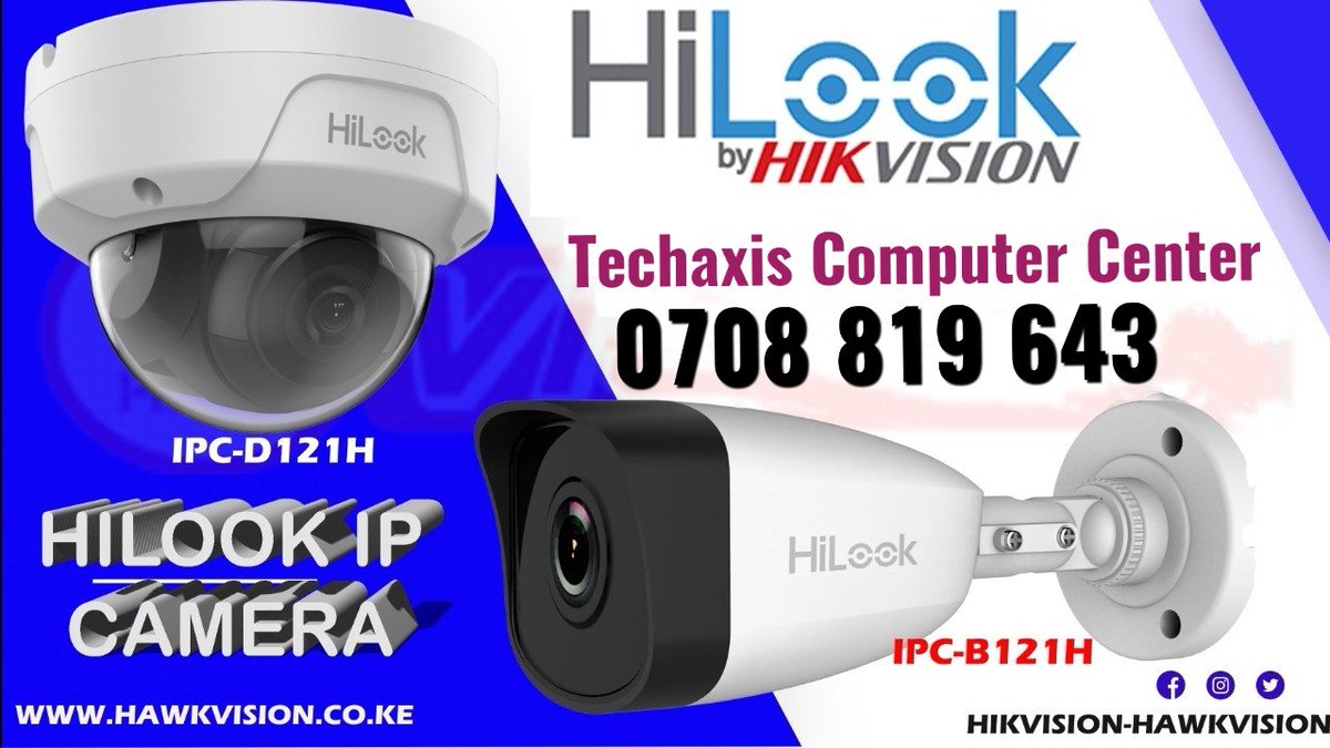 TechaxisL's tweet image. HiLook by HIKVision now available.