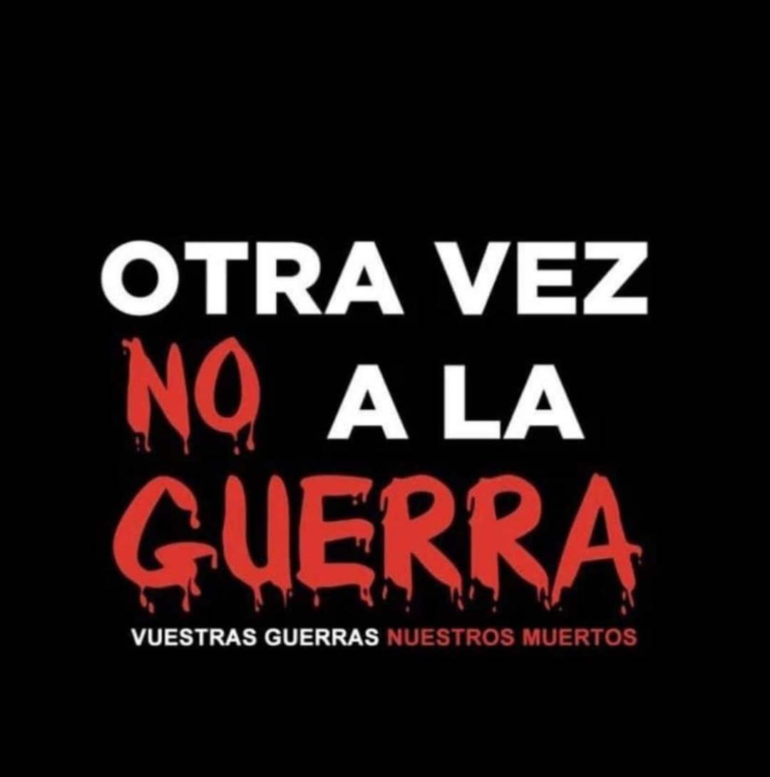 X favor que esto pare. PAZ