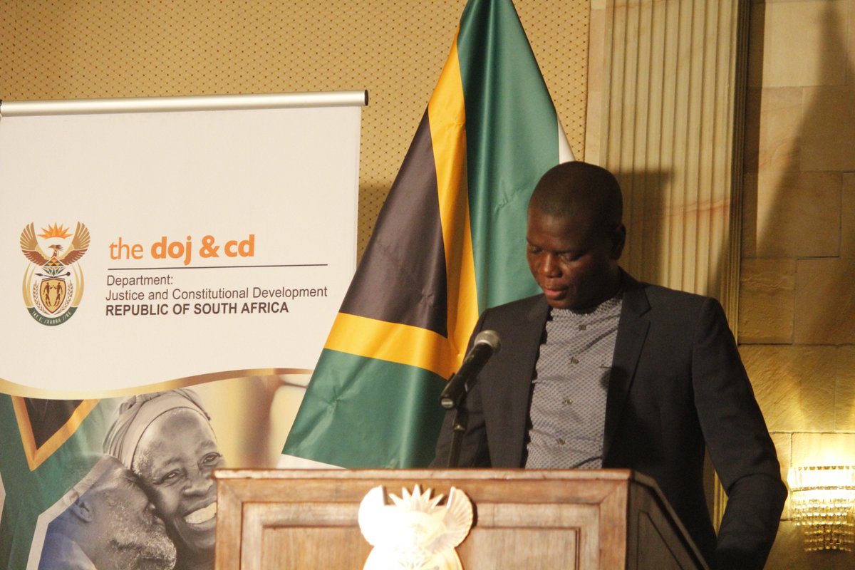 DOJCD_ZA's tweet photo. Introduction remarks by Minister of Justice & Correctional Services @RonaldLamola #LitigationForum https://t.co/5bLlsSnpTB