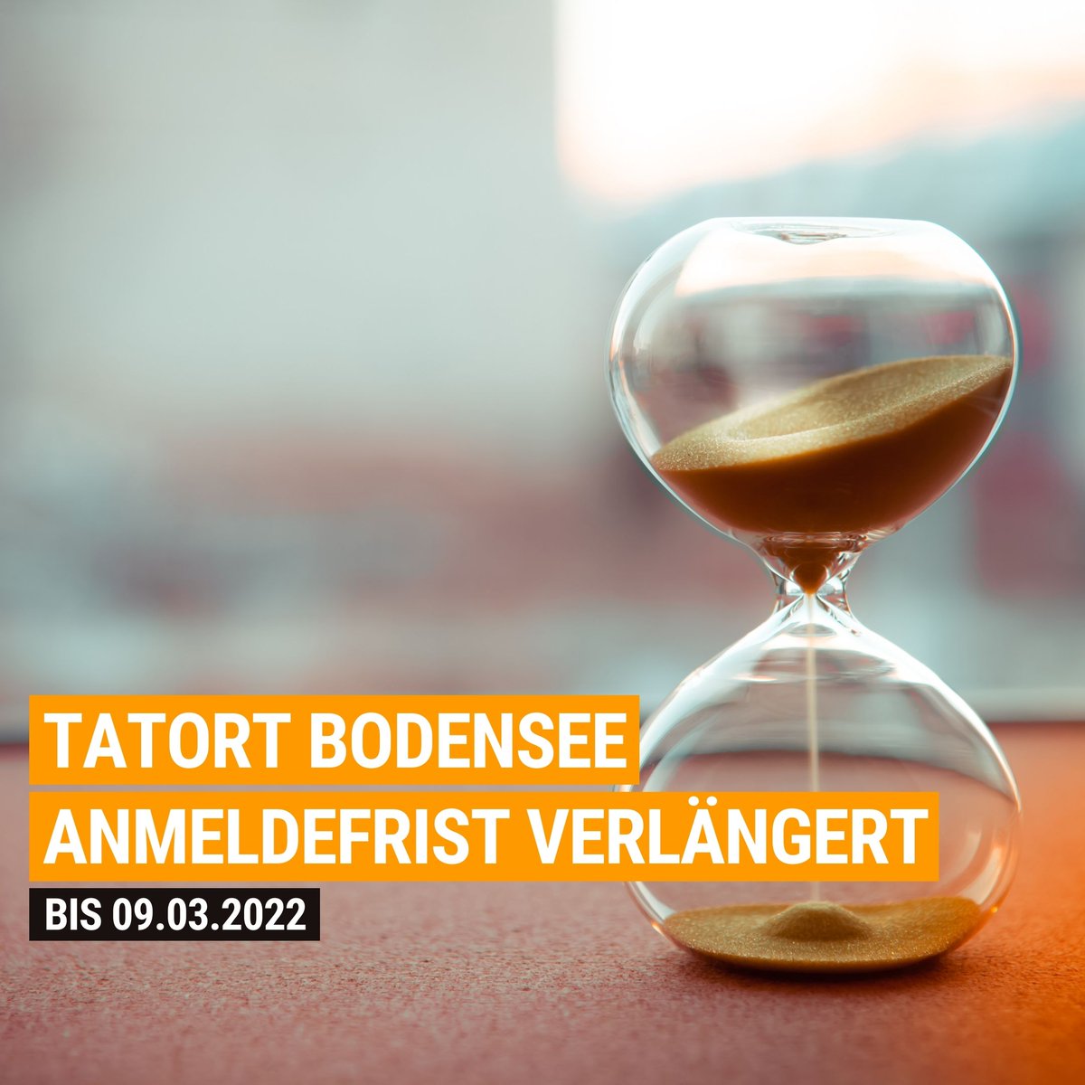 SKW_BW's tweet photo. Ende dieses Monats wäre die reguläre Frist für die Anmeldung beim Drehbuchwettbewerb TATORT BODENSEE ausgelaufen. Um den besonderen Umständen in der Corona-Zeit Rechnung zu tragen, haben wir die Anmeldefrist bis 9. März verlängert. Anmeldung: https://t.co/TP3sqbF7bJ
#twlz #bwedu https://t.co/vJD4OtDRQE