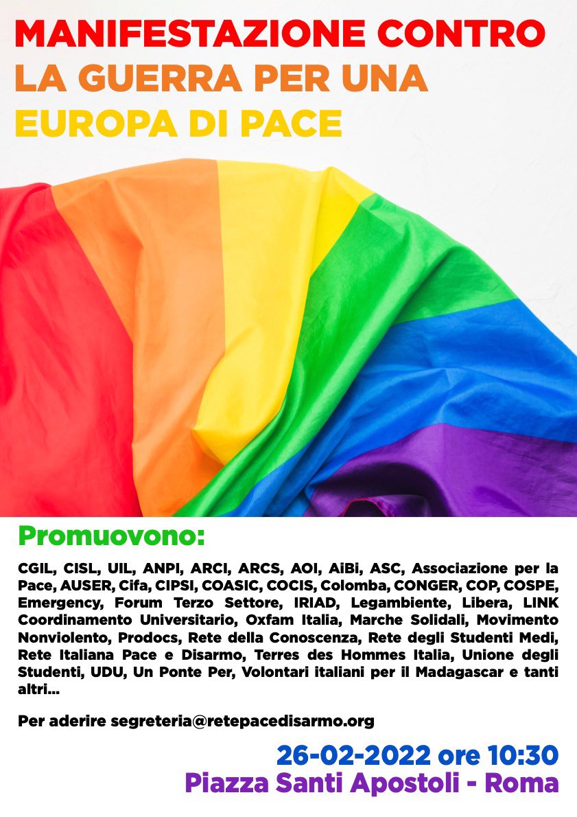 “Che fare?”
Strategicamente ridurre dipendenza da #gas con #rinnovabili ed #efficienza adnkronos.com/ferrante-kyoto…
Nell’emergenza io sto con <a href="/RetePaceDisarmo/">Rete Italiana Pace e Disarmo</a> e domani in piazza retepacedisarmo.org/2022/rete-pace…