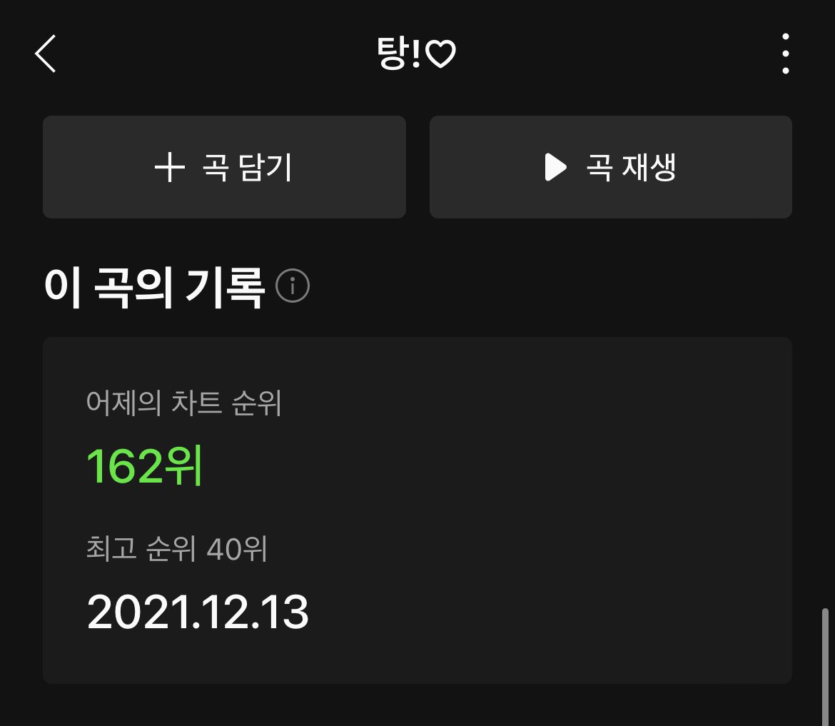 📈 2/25 탕!♡  【일간 차트】💛🔫

Melon  #162
Vibe  #285

"미노가 밤낮없이 열심히 공들여 작업한 정규 3집의 스트리밍 수를 위해서 차트와 상관없이 열스밍! 스밍 놓지 말고 해주세요🔥

#MINO #송민호 #미노
#WINNER #위너