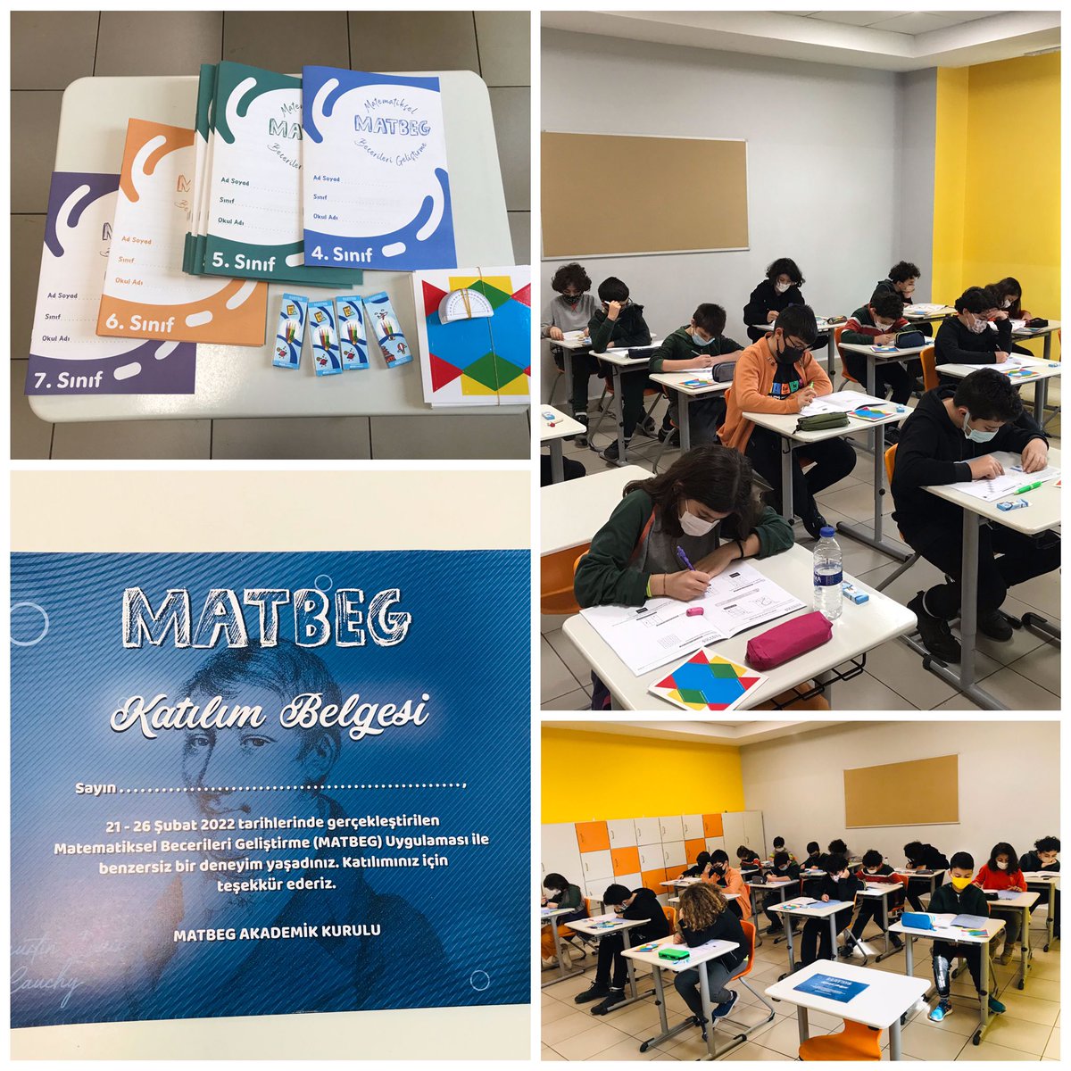 İTÜ ETA Vakfı Çiğli Doğa Koleji ortaokul öğrencilerimiz, ulusal çapta düzenlenen MATBEG sınavına katılım göstererek matematik becerilerini sergilediler. Öğrencilerimize başarılar dileriz.
<a href="/KvancBarlas/">Kıvanç Barlas 🇹🇷</a> <a href="/Glrbci/">Gül Arabaci</a> <a href="/berivandulger/">Berivan Dülger</a> @caglaipekcii <a href="/HunerTopcu/">Hüner Topçu</a> <a href="/matbegtr/">MATBEG</a>