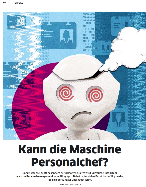 Zum Start ins Wochenende: Unser Gründer <a href="/menguehan/">Mengü</a> Ünver im Interview bei der <a href="/wiwo/">WirtschaftsWoche</a> zum Thema #artificialintelligence im #Recruiting. #startups #KI