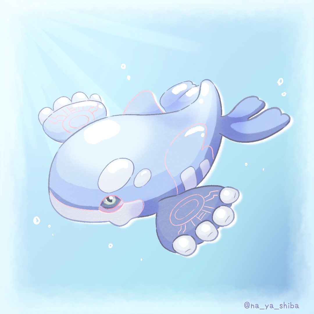なあや お疲れ様です ゆるふわぁなカイオーガ ポケモン ポケモンイラスト 二次創作 カイオーガ ポケモン絵描きさんと繋がりたい イラスト ゆるいイラスト ゆるふわイラスト 可愛いイラスト 癒しイラスト イラスト好きな人と繋がりたい