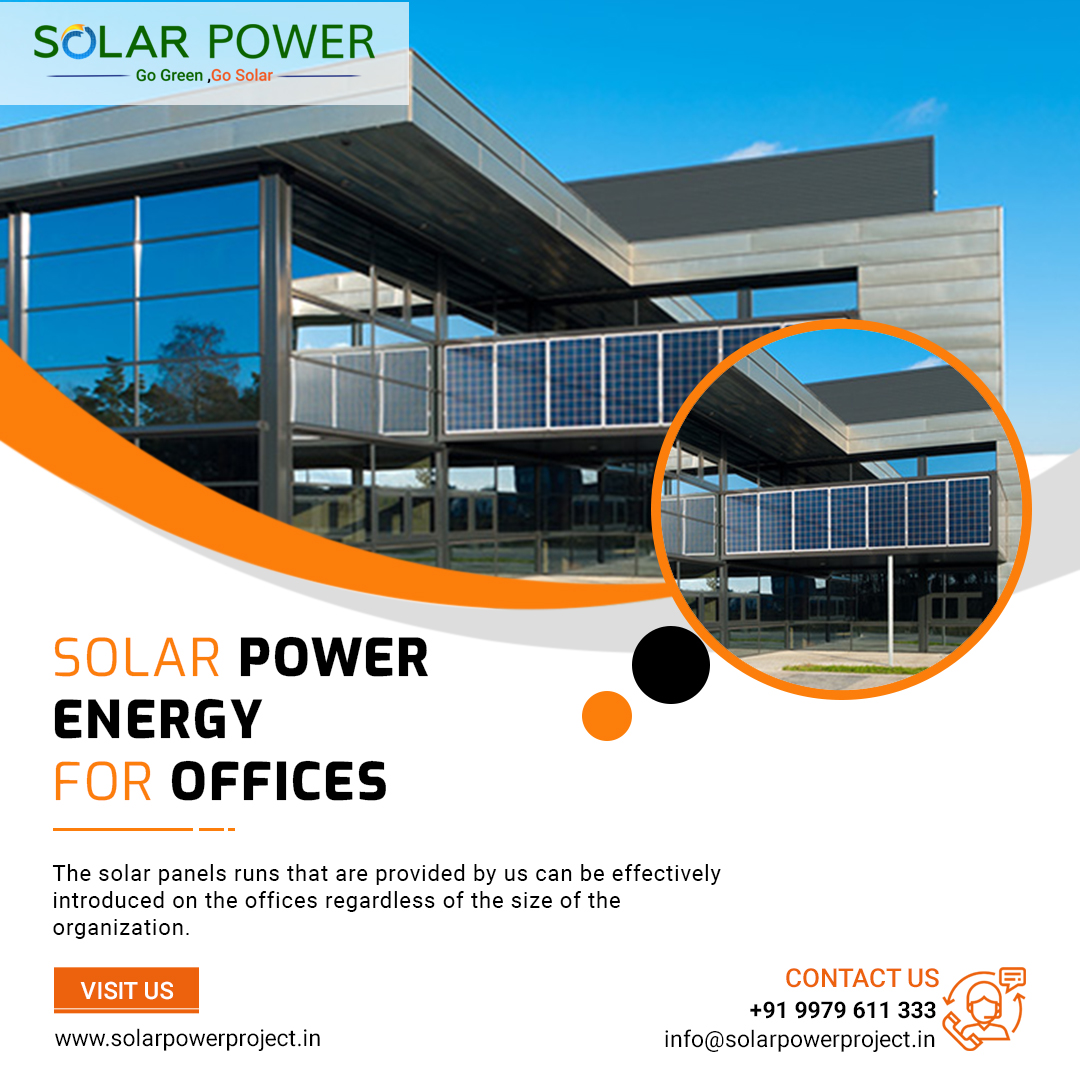 SolarPowerProj1's tweet image. Solar power energy For Offices in Rajkot, Vadodara, Ahmedabad, Surat, Gujarat, Mumbai, Puna, Maharashtra and Ghana, Tanzania Africa. For more details visit @ solarpowerproject.in
#solarpowerproject #solar #solarpowerenergy #solarpower #solarpanels #offices #buildings #mumbai