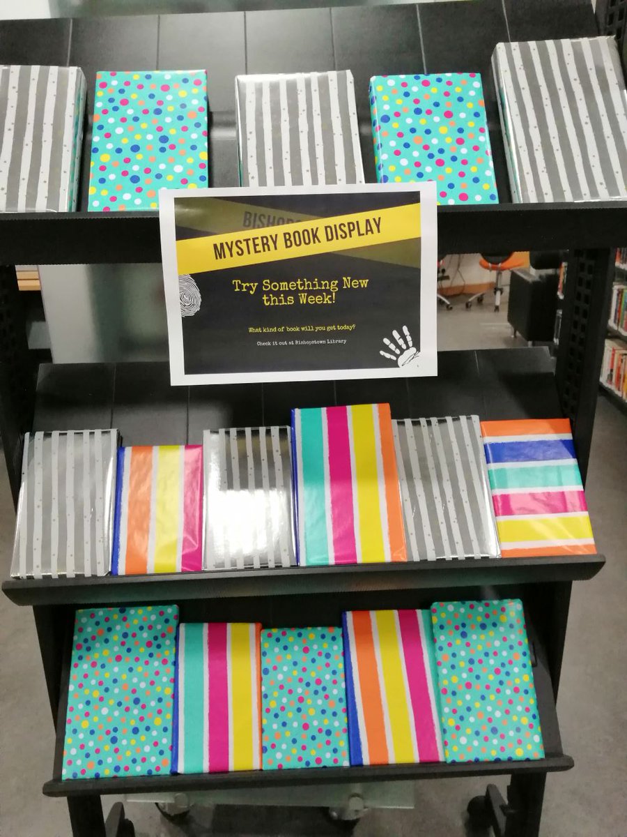corkcitylibrary's tweet photo. Visit Bishopstown Library and try their adult mystery book display
We have some quirky books that are often overlooked and here's a chance to take a look
Check out a mystery book for fun, you never know what you might find!
#BishopstownLibrary #IrelandReads #SqueezeInARead https://t.co/So8t4TzAy5