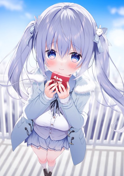 『せんぱい…渡したいものがあります…っ』 