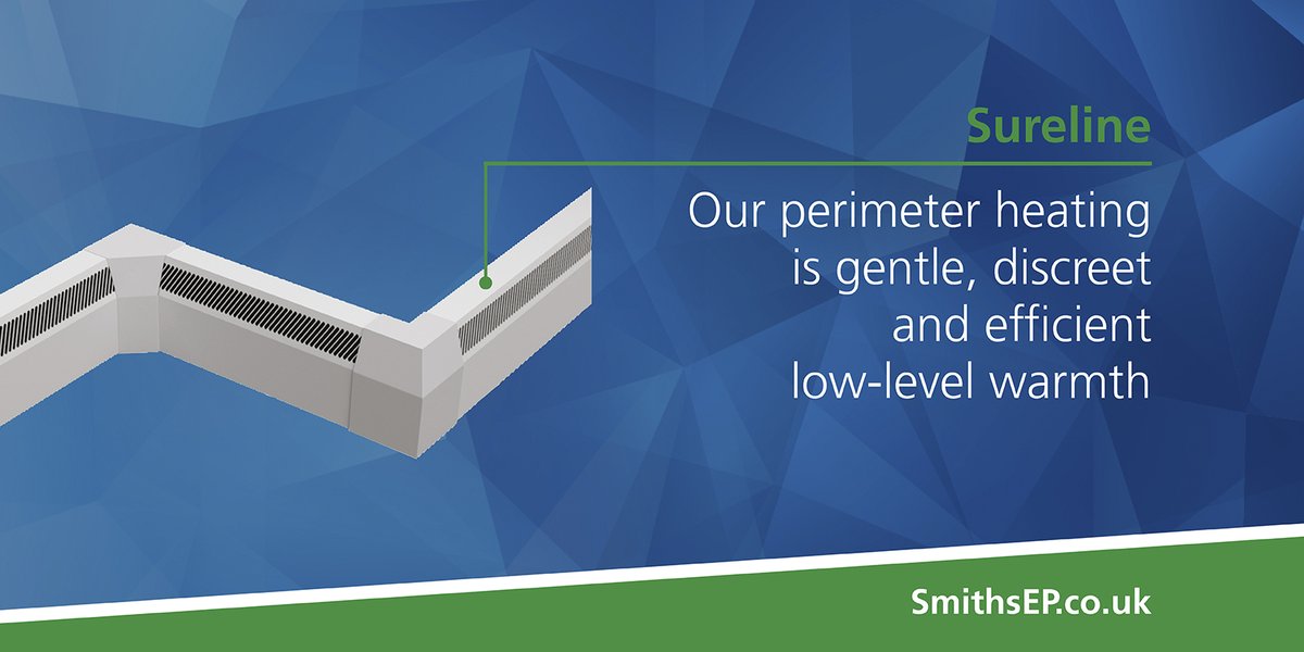 SmithsEP_UK's tweet photo. Smith's #Sureline range of #PerimeterHeating provides efficient low level warmth #5yrWarranty #MadeInTheUK #ThinkSmiths https://t.co/NN9YmXSxbT https://t.co/1CmZfG4b2M