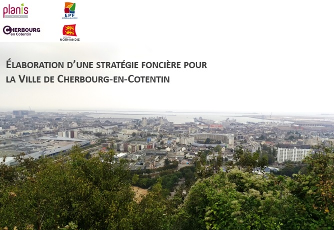 Le 21/02 : COPIL final étude stratégie foncière Cherbourg-en-Cotentin (maîtrise d’ouvrage <a href="/EPFNormandie/">EPF Normandie</a> - cofinancement avec <a href="/RegionNormandie/">Région Normandie</a> et <a href="/VilleCherbourg/">Ville de Cherbourg-en-Cotentin</a>)=>Plusieurs sites stratégiques identifiés, établissement d'1 feuille de route pour action foncière future de la Ville