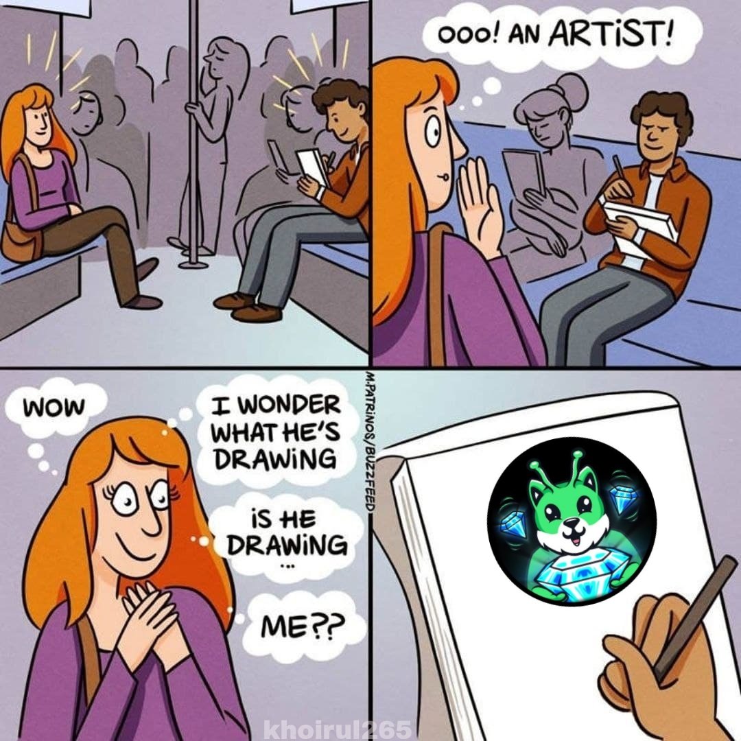 Khoirul265's tweet photo. @TheAlienInuArmy My entry @TheAlienInuArmy https://t.co/qRZMdz23lk