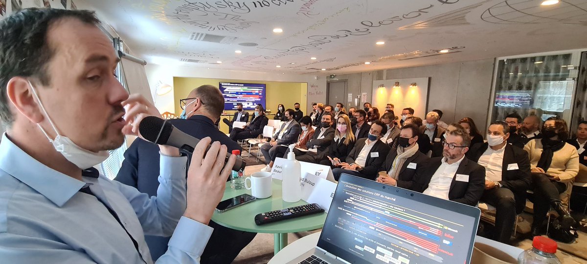 CHGG2691's tweet photo. #PDJecosystemeIT @EYFrance #Lyon
@ABuloup partage la vision EY de l'ERP dans le Cloud pour les ETI
#ERP #Cloud #ETI https://t.co/OfouYm5kbC