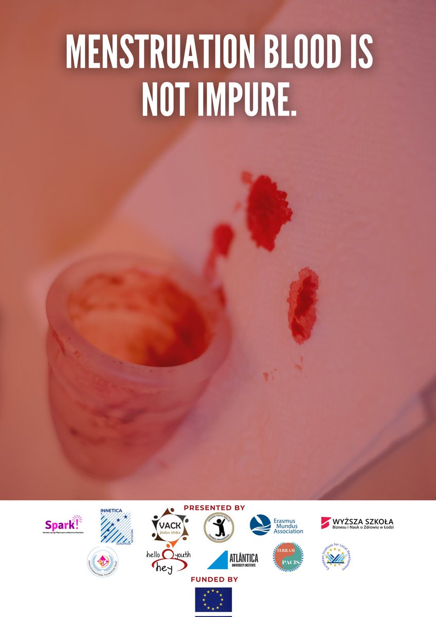 SPARKphils's tweet image. Menstrual blood is not dirty and impure. It is simply a mixture of blood and tissue which passes out of the body through the vagina.

#MenstrualHealth
#PeriodEmpowerment
#PeriodTalk
