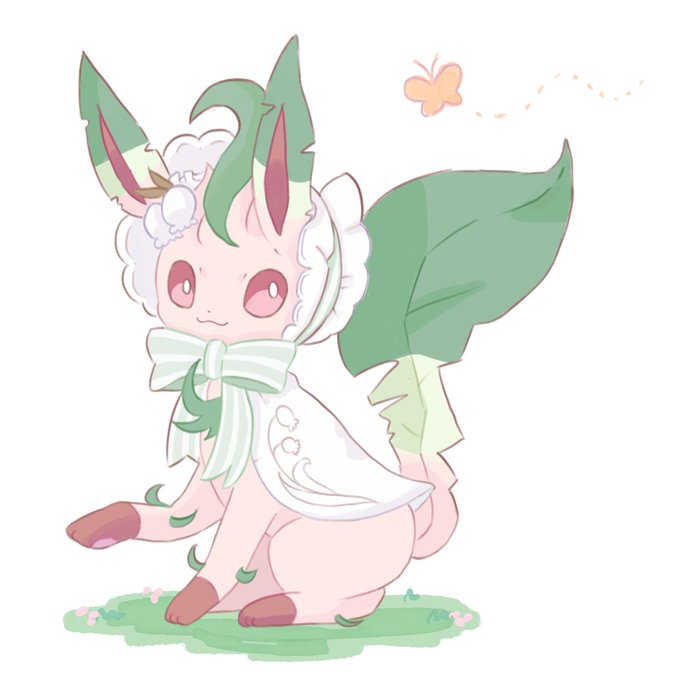 リーフィアrkgk🪴
イースター衣装かわいい 