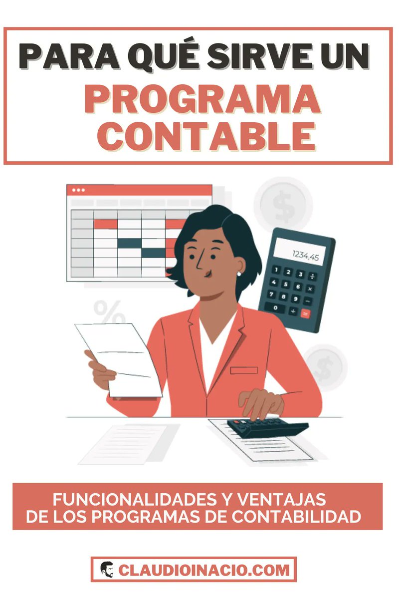 cinacio06's tweet photo. ✅ Las funcionalidades de un programa de #Contabilidad y Ventajas para pymes y autónomos 👉  https://t.co/PwuNAoiZ7J #programacontable #autonomos https://t.co/XqSDdJX6eK