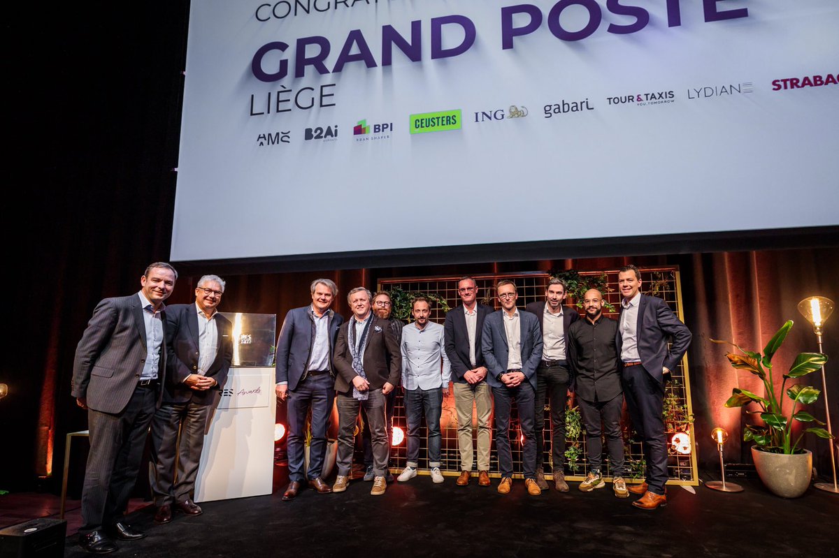 RES AWARDS | WINNER 2021 🏆 We are proud to announce the winner in the category of (SEMI-) PUBLIC DEVELOPMENT: 
▫️ GRAND POST | LIÈGE ▫️

Congratulations!! 🎉🎉 BPI Real Estate, ALTIPLAN°architects, Designers Two, Noshaq
Bureau d’Etudes LEMAIRE, BPC Liège et Moury SA
#realestate