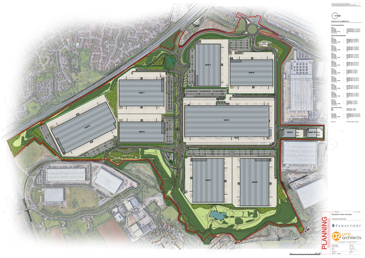 SwindonCouncil's tweet photo. UPDATE: A planning application to redevelop the former Honda site in South Marston has been submitted by Panattoni. 

It seeks permission to... https://t.co/LjNekWUgjX