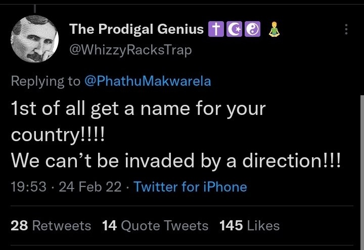 🤣 I got friends from Namibia and they had their say

Incase you missed it