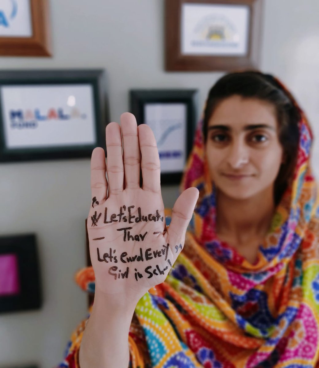 #LetsEducateThar , Let’s enrol every girl in school
@MalalaFund @ZiauddinY @TharEduAlliance