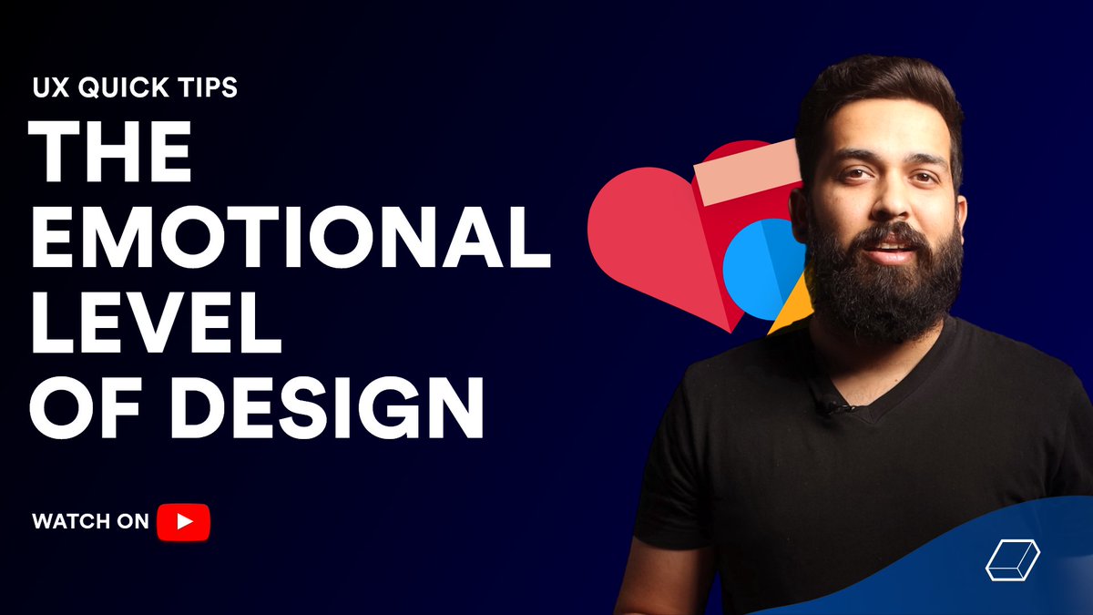 valueatvoid's tweet image. Dr. Don Norman framed the concept of the three levels of design: visceral, behavioral, and reflective. Watch the video to know more -youtu.be/_3QW4FzMVJ8

Subscribe to our YouTube Channel -
youtube.com/c/ValueatVoid

#valueatvoid #uxdesign #uxquicktips