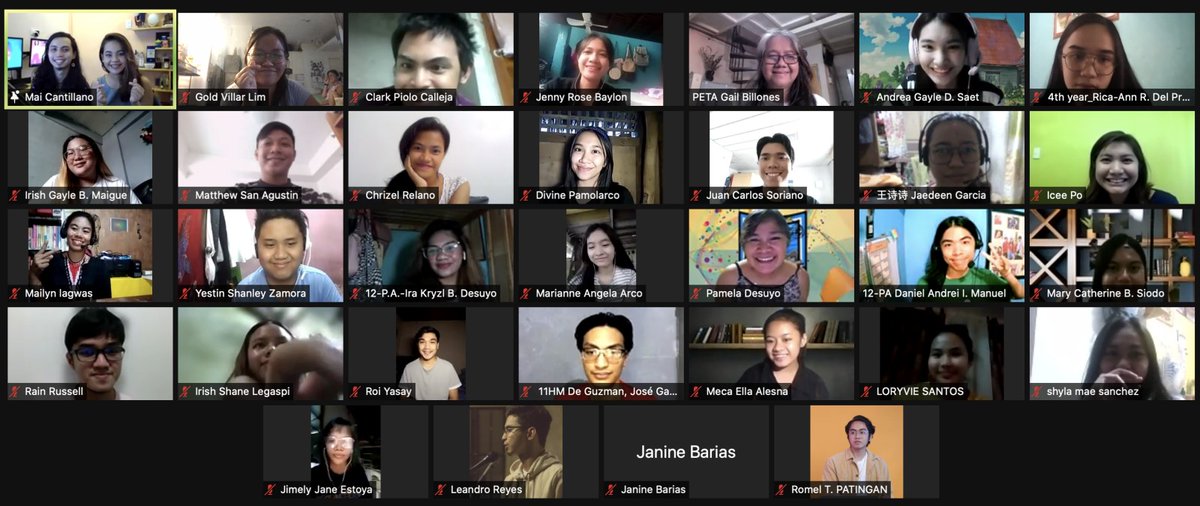 Check-in! Bagong Bilang Spoken Word Workshop Participants with <a href="/CollaboratoryPH/">CollaboratoryPH</a> Mai and Leandro! #BagongBilang #PETAlingapsining