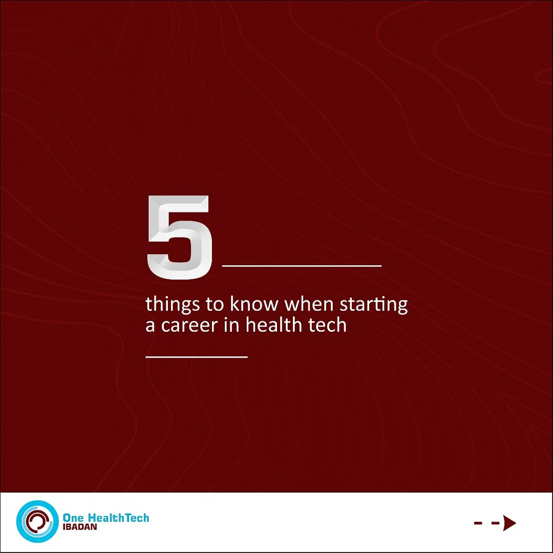 OHT_ibadan's tweet photo. Take this as a guide to Health-tech .A guide that addresses what you should know to get started in Health-tech #healthtech #health #onehealthtech #tech https://t.co/s66z4lQFUi