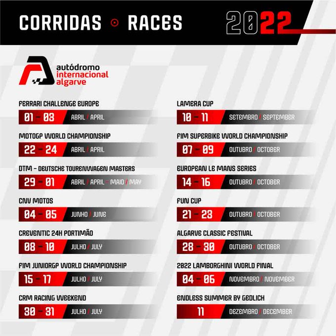 2022 #Portimão #Algarve #AIA #Motorsport