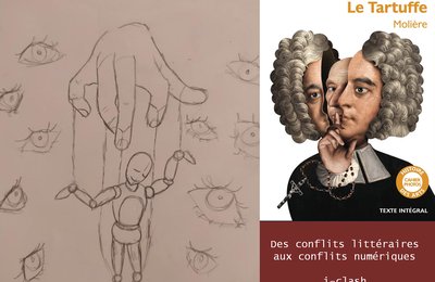 ivoix's tweet photo. Un étonnant clash SMS entre Tartuffe et Damis : un travail d'appropriation numérique de Fragan et Manon #iclash #moliere 
Analyses : https://t.co/l6CMXOsG4g
Création vidéo : https://t.co/loagmlKGGd https://t.co/XG732Vvz5g