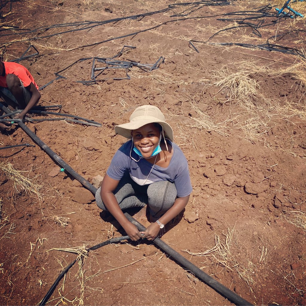 MsAfricaZim's tweet photo. Hardwork spotlights the character of people; some turn up their sleeves, some turn up their noses, and some don’t turn up at all.
#farmers #farmerbae #womenwhofarm #sdg2 #Zerohunger https://t.co/VkiFrIJBRU