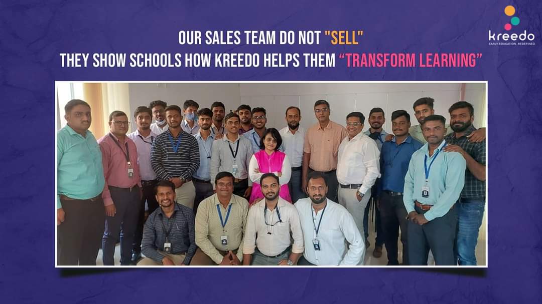 Our passionate and enthusiastic sales team getting ready for the school season. 

#school #reopening #learning #education #kreedo #edutwitter #learning