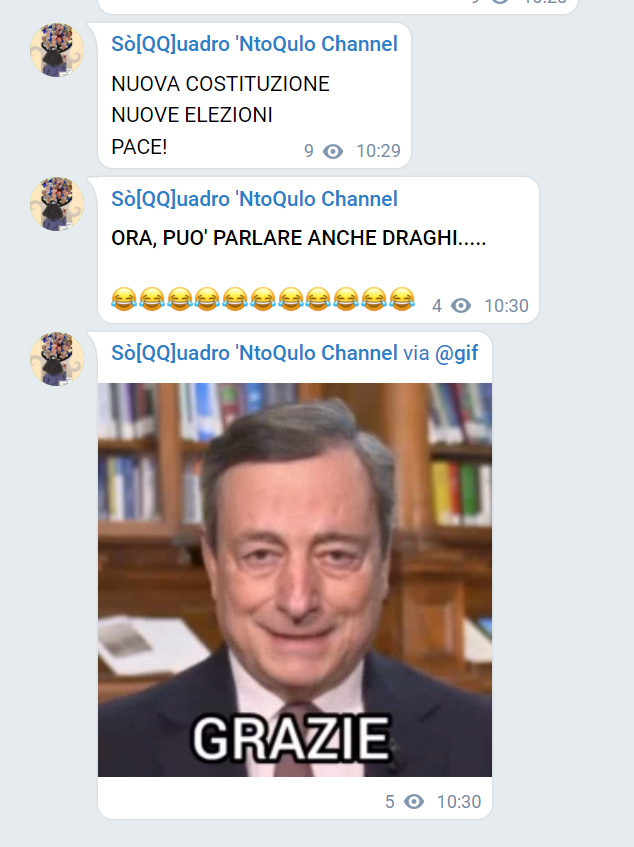 Veleno_Q_B's tweet photo. Vai a chiederlo alla #Santona del #Draghismo, quella di #soqquadro #Ntoqulo #Valgen #Valq #Valquiria https://t.co/21aGgsojGU